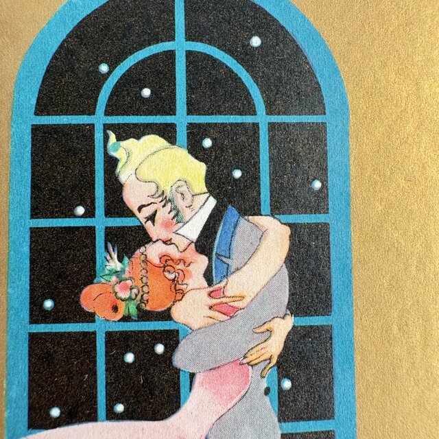 Einar Nerman ❀⁎༶エイナル・ネイマン 金彩の稀少なヴィンテージカード