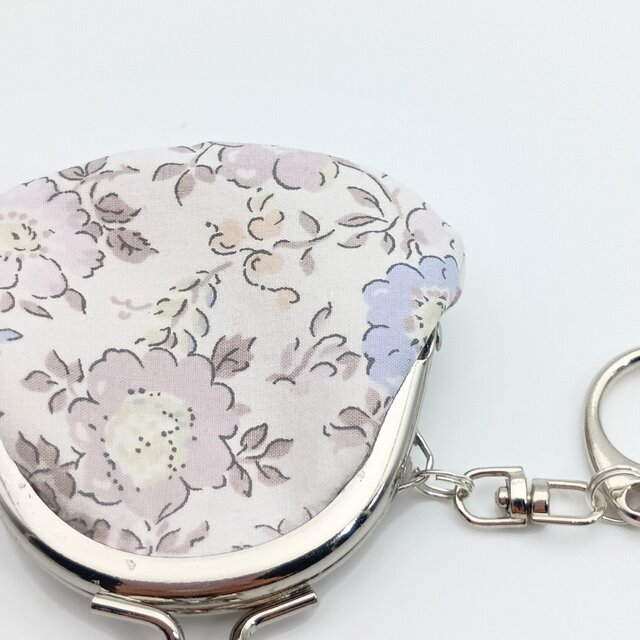 リバティ ミニがま口キーホルダー 小銭入れ 5cm口金 アクセサリー