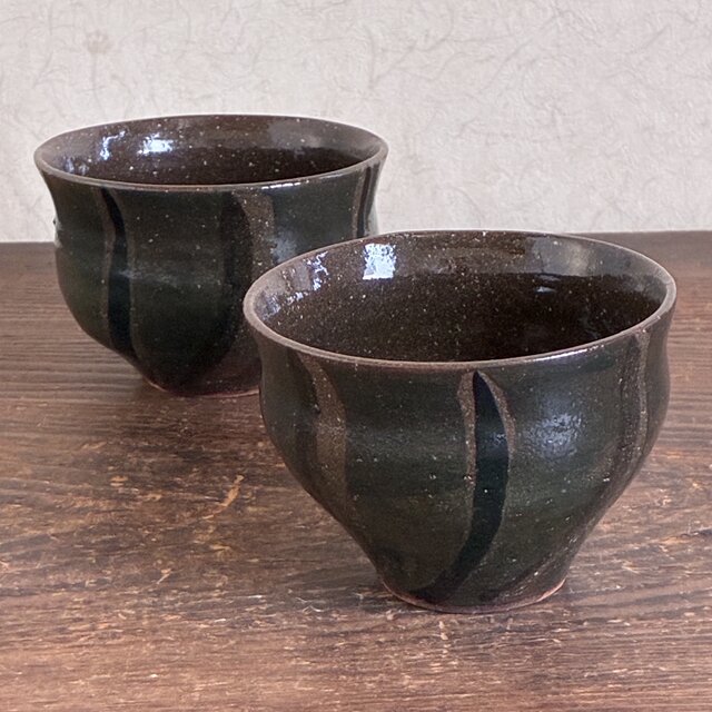 深碧フリーカップ｜お茶・珈琲・スープに 陶器 | iichi 日々の暮らしを