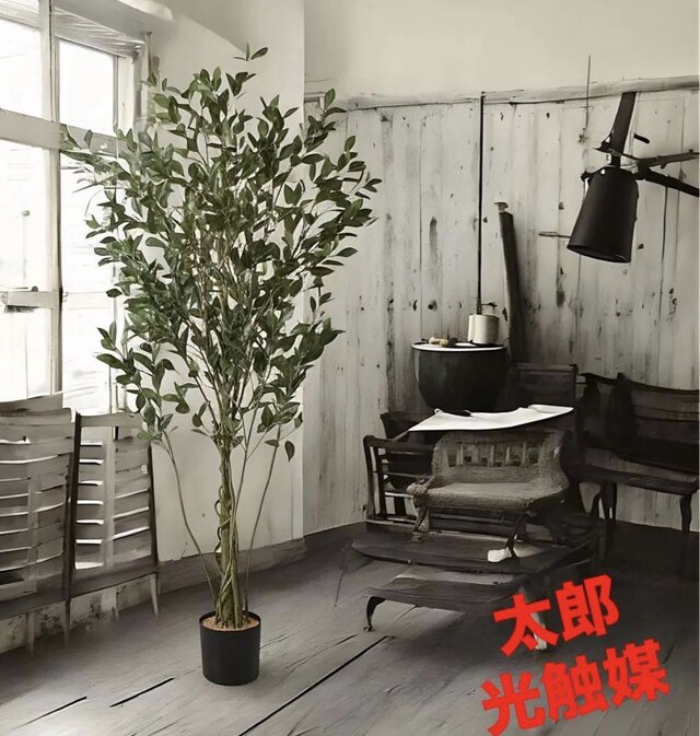 光触媒　人工観葉植物　フェイクグリーン　お供えカサブランカアレンジ左用 光触媒 人工観葉植物 ウォールグリーン フェイクグリーン フィカス
