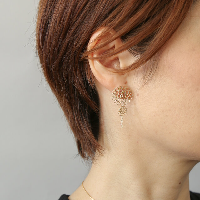 Yorisou Earrings | iichi 日々の暮らしを心地よくするハンドメイドや