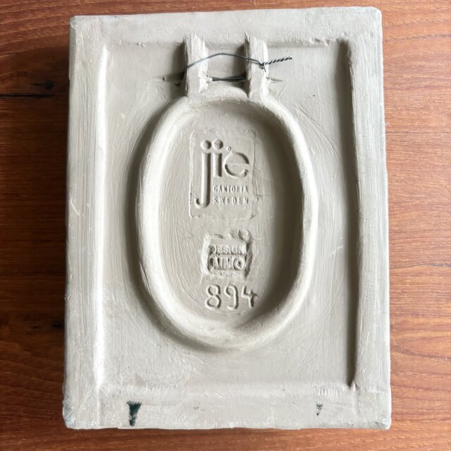 Jie Gantofta ceramic plate ❀⁎༶ ジィ・ガントフタ ヤドリギの陶板
