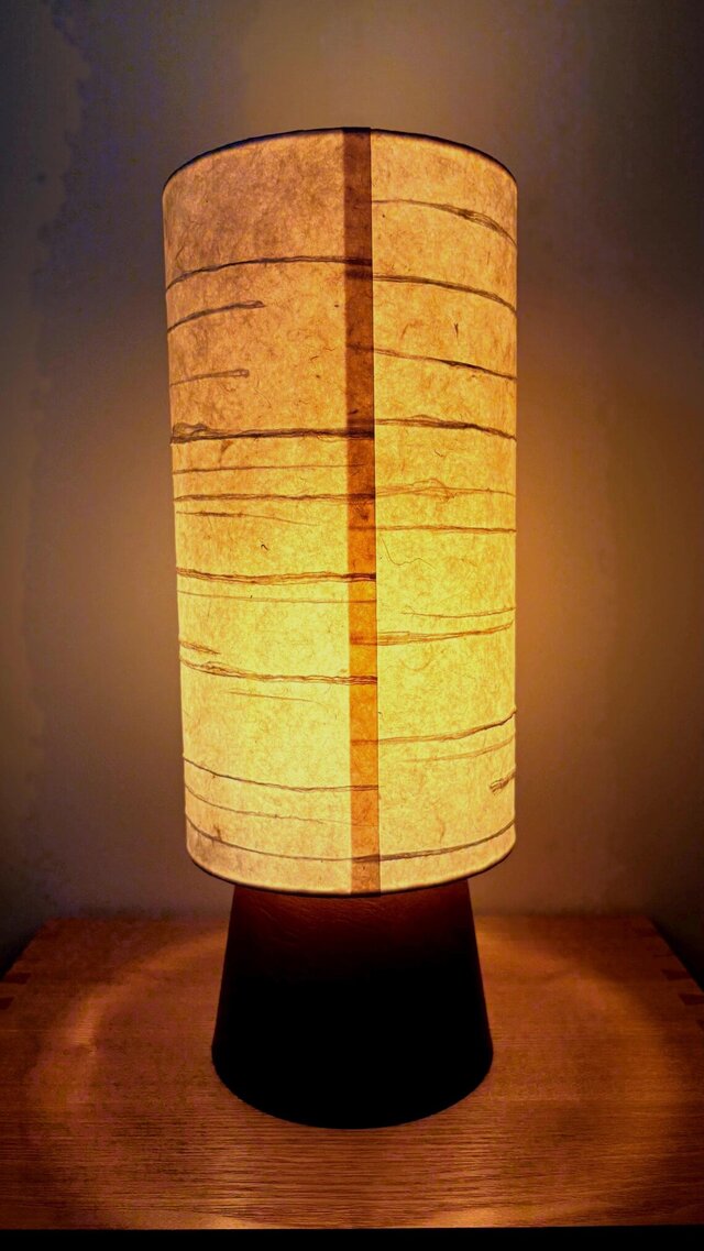 Handmade Washi Lampshade “NAGI(凪)”– 和紙/ランプシェード/間接照明