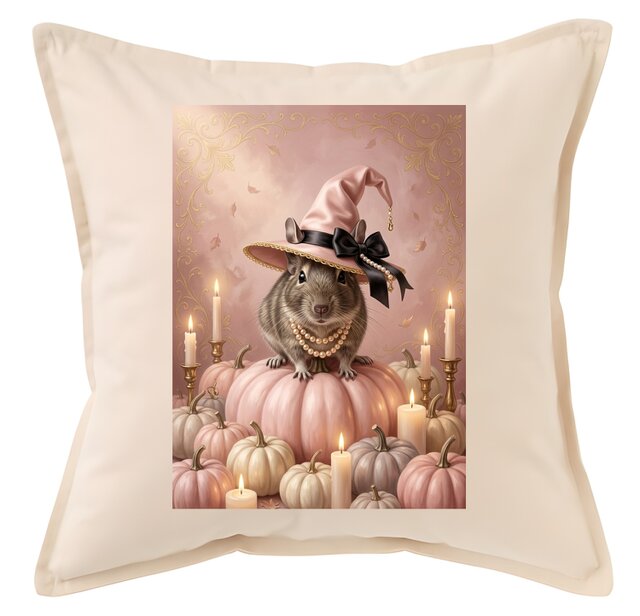デグークッション 45cm ハロウィン限定アート | iichi 日々の暮らしを