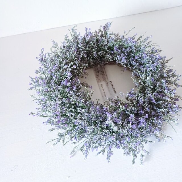 魔女の棲む森 ～champetre shabby～ dried-botanical autumn wreath
