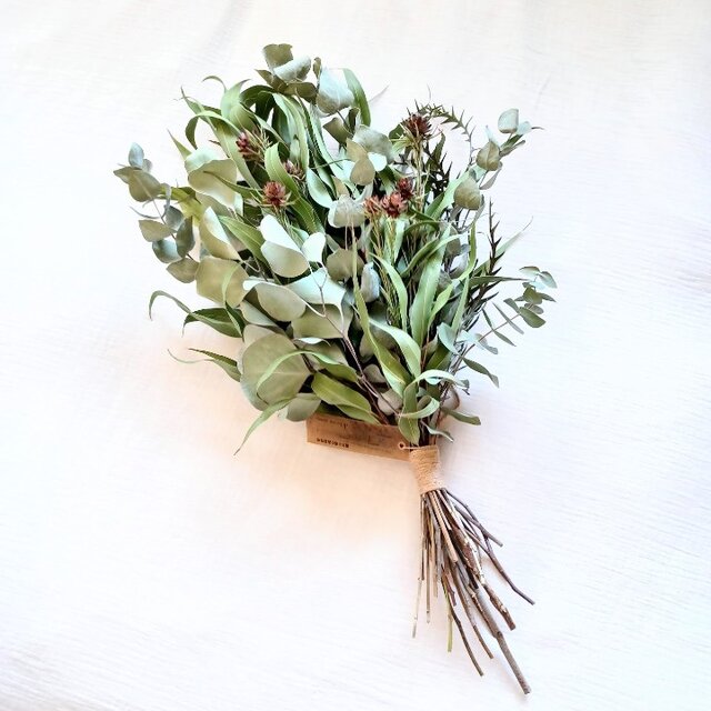 魔女の棲む森 ～ Jazz ＆ botanical ～ ドライフラワー スワッグ 魔女の棲む森 ～Jazz ＆ botanical～ dried-botanical autumn swag