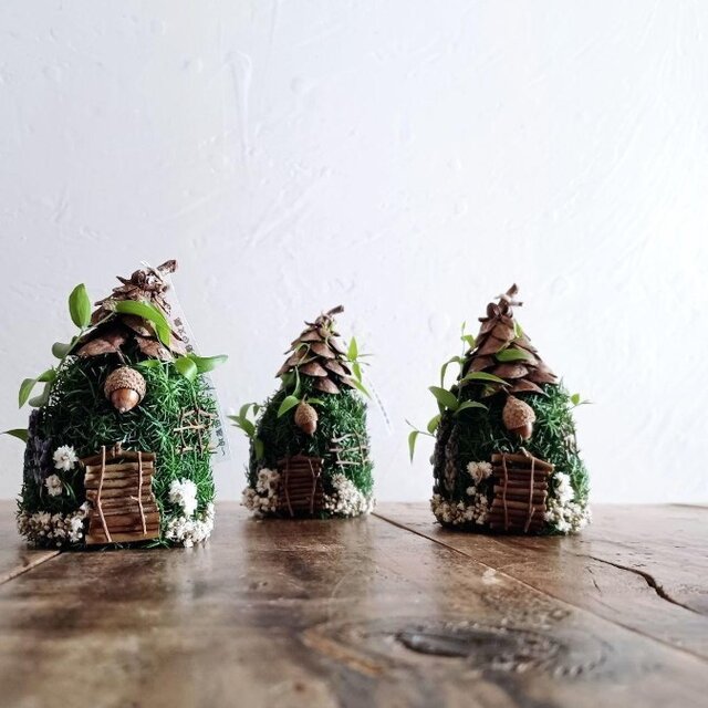 魔女の棲む森 ～小さな秘密基地 ～ dried-botanical wreath 𖤣𖤥𖠿𖤣𖤥