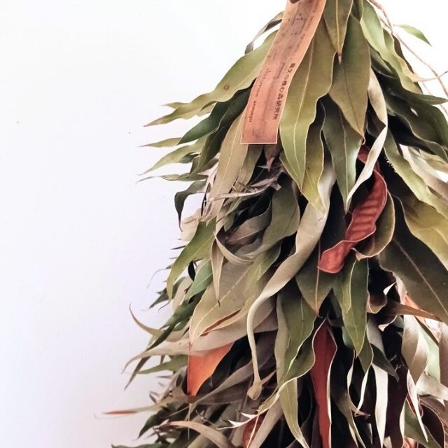 魔女の棲む森 ～小さな魔女の秘密基地～ botanical autumn wreath tree