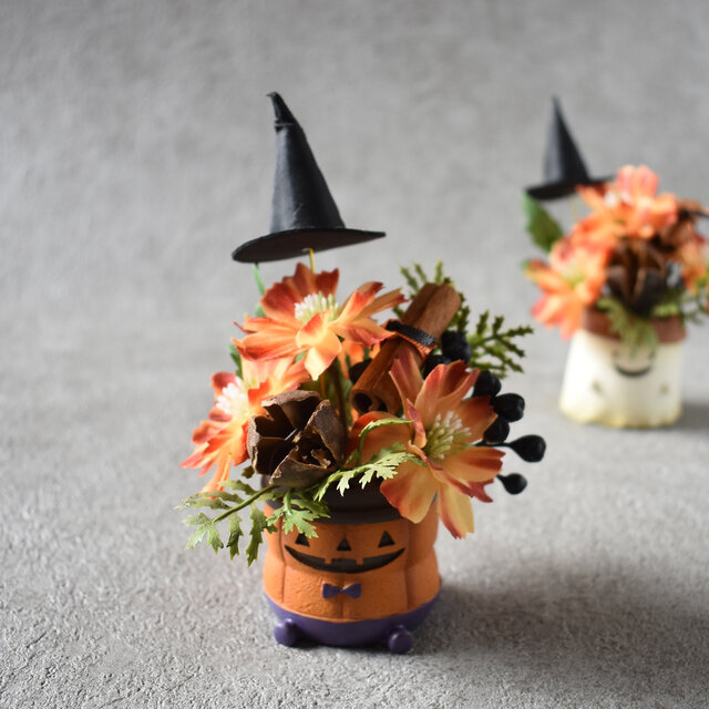 ハロウィンアレンジ | iichi 日々の暮らしを心地よくするハンドメイド