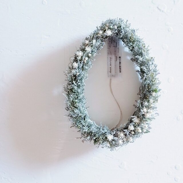 魔女の棲む森 ～ antique cadre ～ dried-botanical autumn wreath