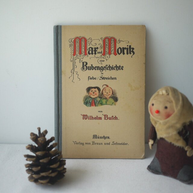 Max und Moritz ：7つのいたずらで綴る少年物語 ドイツ古書 ユーモア