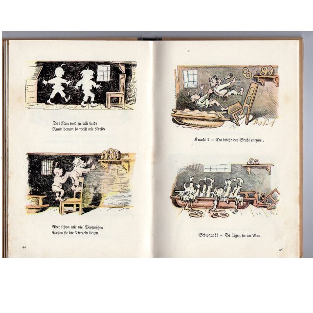 Max und Moritz ：7つのいたずらで綴る少年物語 ドイツ古書 ユーモア