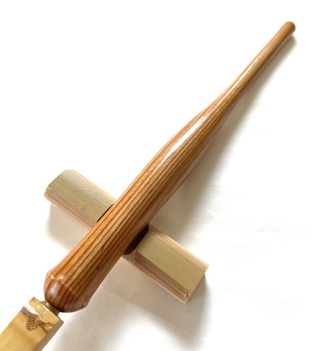 琴一ペン桐箱セット 竹ペン ペン軸「松の木」（ミディアムサイズ）pine