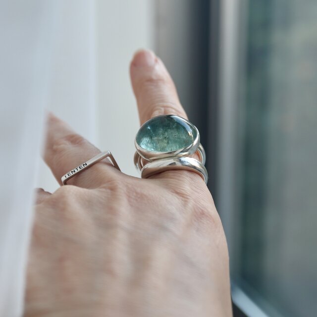 人魚のaquamarine]ring | iichi 日々の暮らしを心地よくする