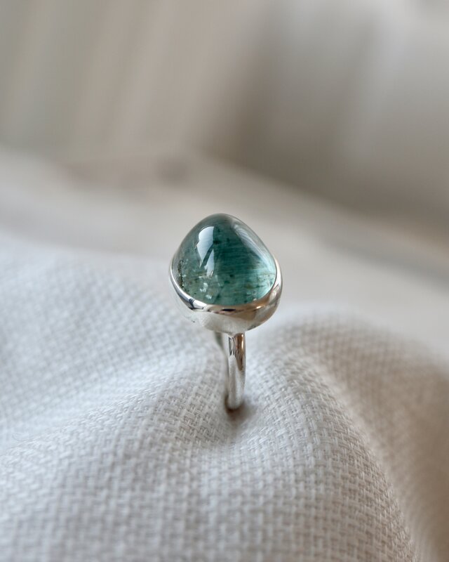 人魚のaquamarine]ring | iichi 日々の暮らしを心地よくする