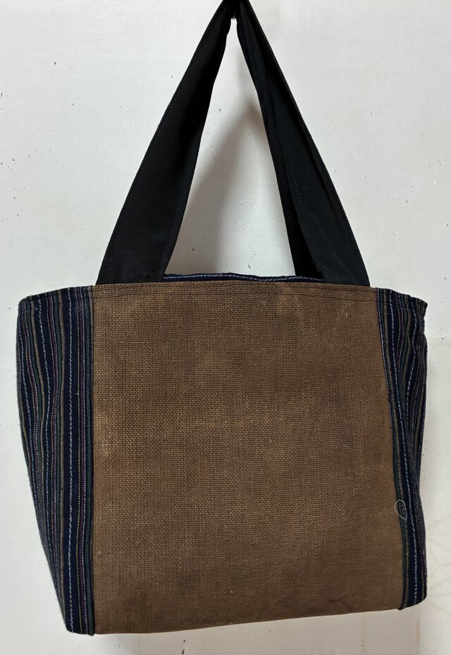 8940 酒袋（さかふくろ）で作った手提げ袋 | iichi 日々の暮らしを