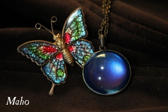Morpho stone~モルフォ石・小~【ゴールド】の画像1枚目