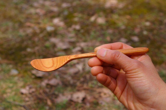 ケヤキのジャムへらの画像1枚目