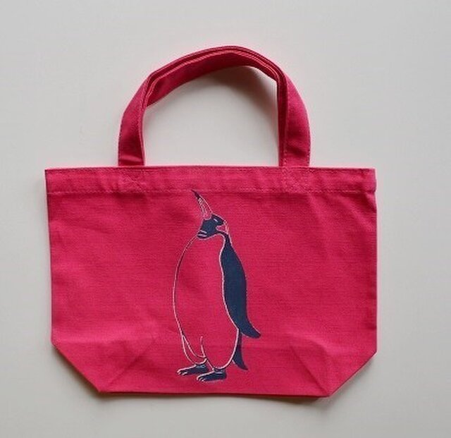 ペンギントートバッグ、ペンギン、penguin, 送料無料 | iichi