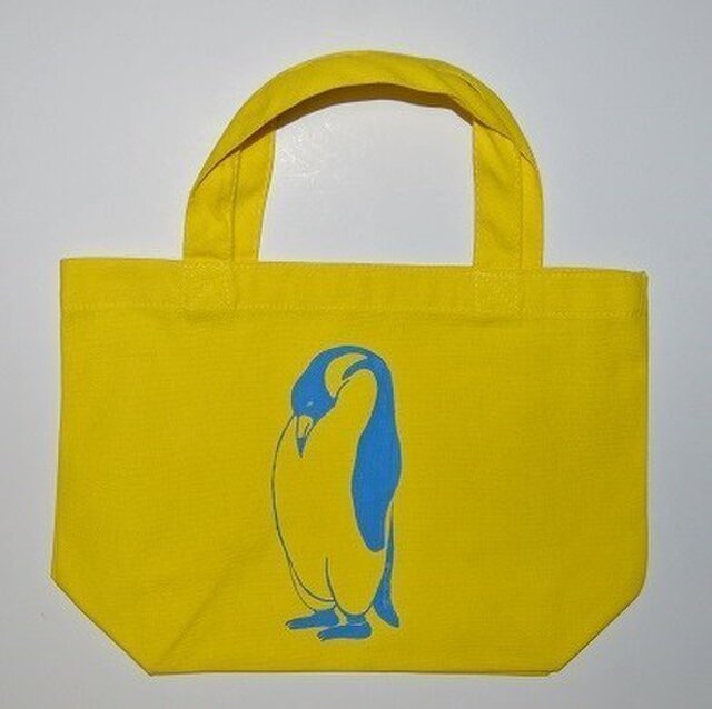 ペンギントートバッグ、ペンギン、penguin, 送料無料の画像1枚目