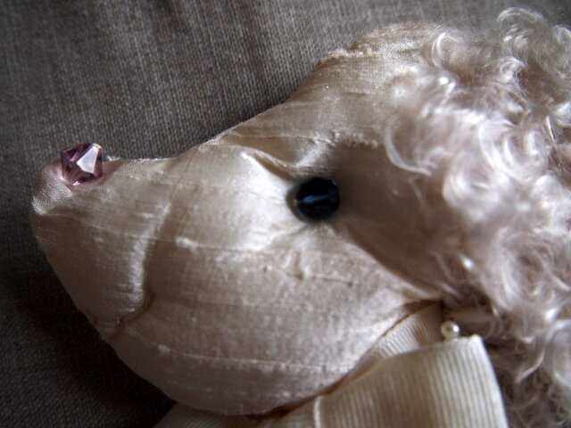 プードル　ぬいぐるみ　アンティーク風 プードル ぬいぐるみ アンティーク風 プードル ぬいぐるみ
