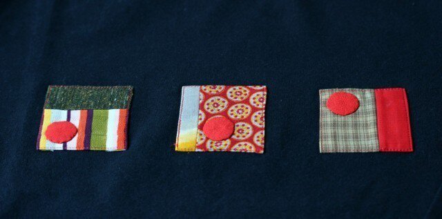 小さな四角*small square リメイクTシャツの画像1枚目