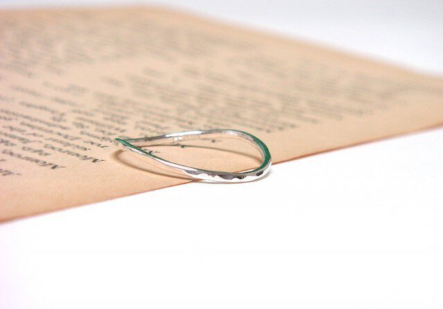 Silver curve ring(シルバーカーブリング)の画像1枚目