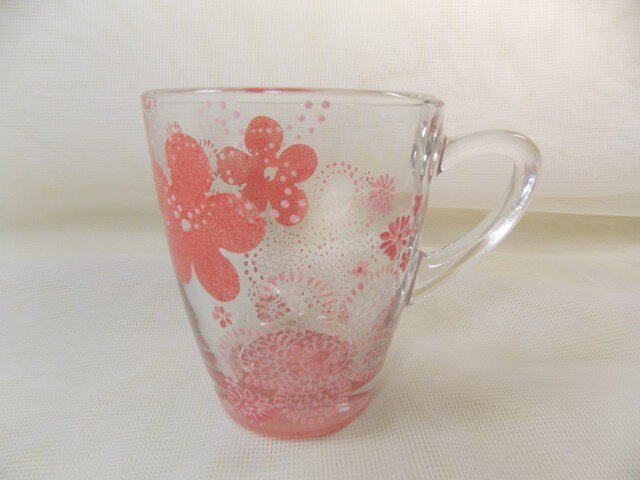もこもこお花のマグカップPの画像1枚目