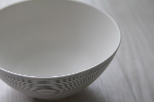 青線刻 飯碗の画像1枚目
