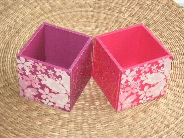 桜のペン立てのセットの画像1枚目