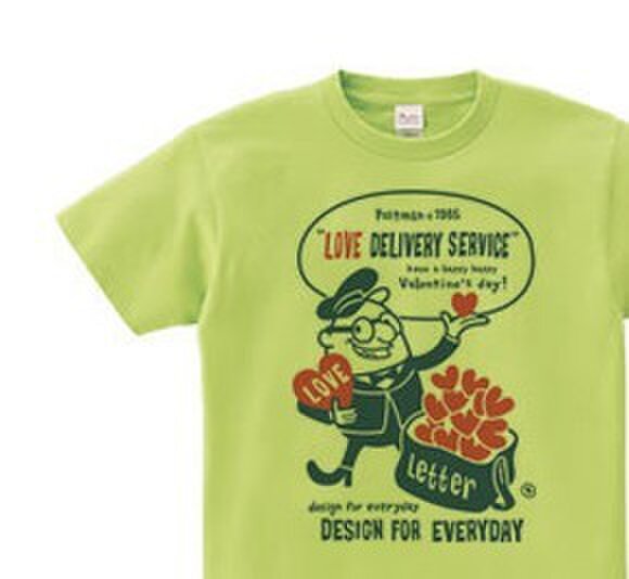 ポストマン&ハート WS~WM•S~XL Tシャツ【受注生産品】の画像1枚目