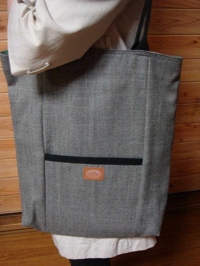 【送料無料】グレンチエックのトートーbag・大 の画像1枚目