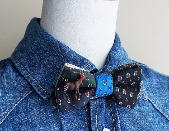 2WAY BOWTIE(okapi)の画像1枚目