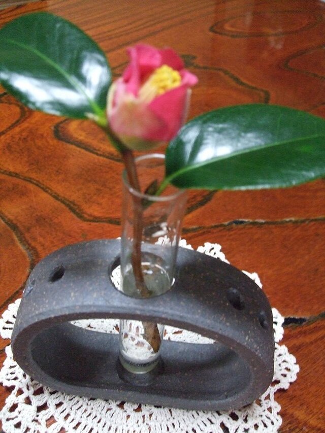 *陶器の一輪挿し* ②の画像1枚目