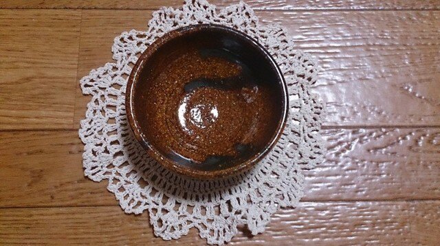 *飴釉 の 小皿*の画像1枚目