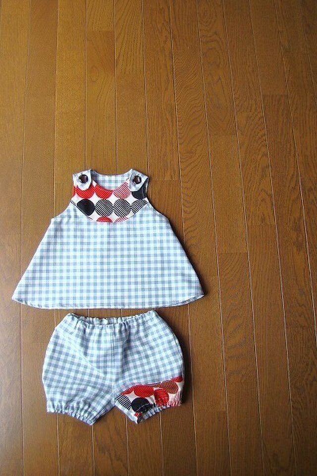 ちびっ子チュニック＆ブルマーセット*～80