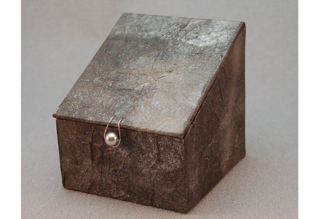 ふた、留め金付き小箱 (シルバー) | iichi 日々の暮らしを心地よくする