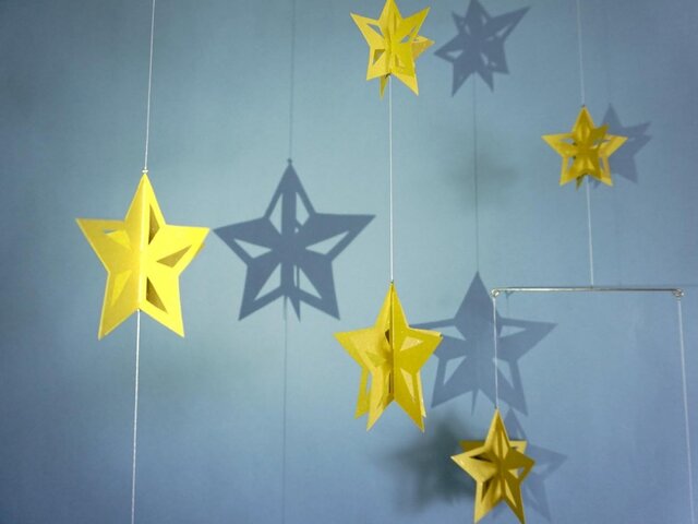 モビール「星B」その1 | iichi 日々の暮らしを心地よくする