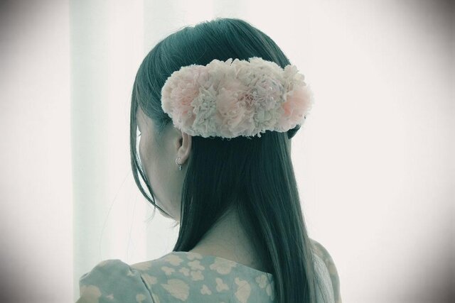 【Mさま 受注制作品】オールドカラーのボンネ その7の画像1枚目