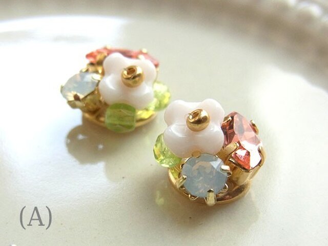 おもちママ♡です。ビジュー.ハンドメイド♡イヤリング♡ d9ca8e876f66ce89a5c20b691f9996
