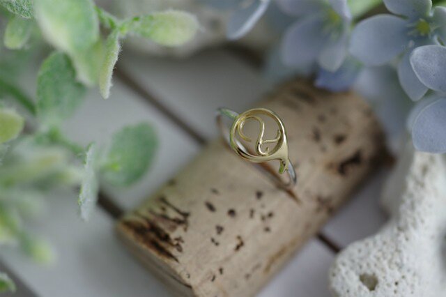 number 2 ring (K14 plating)の画像1枚目