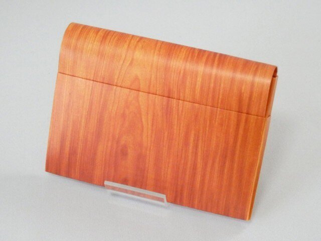 Paper Cardcase「wood」の画像1枚目