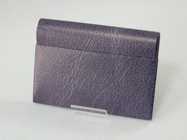 Paper Cardcase「leather(azure)」の画像1枚目