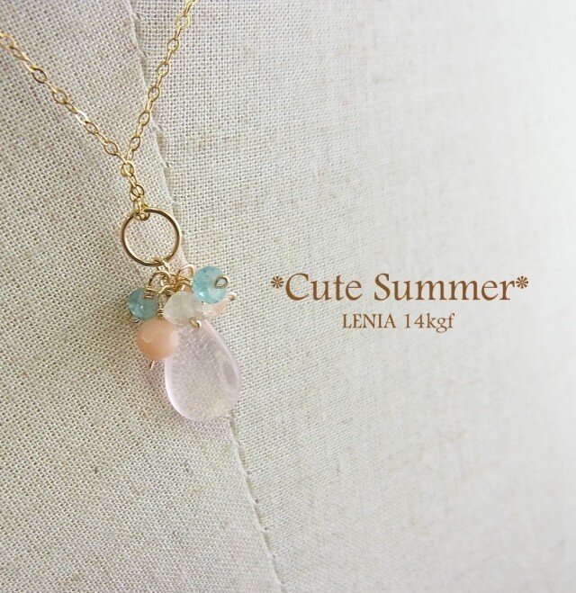 *Cute Summer*14kgfチャームの画像1枚目