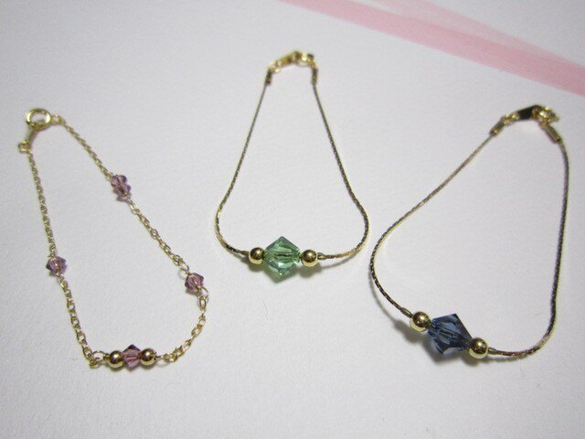 Swarovski☆braceletの画像1枚目