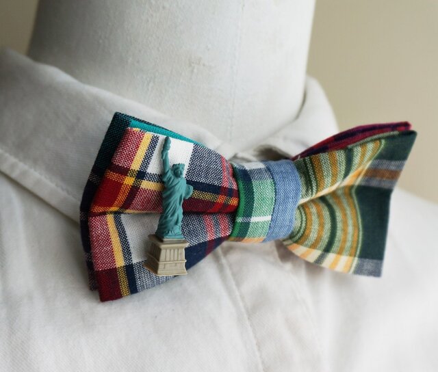2WAY BOWTIE(check-SOL)の画像1枚目