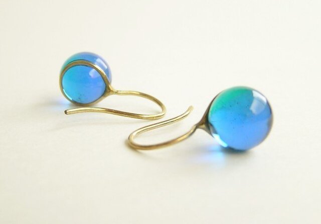 24KGP/AG950 Ball Blue&Greenの画像1枚目