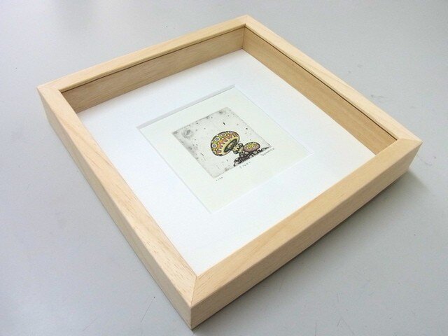 きのこの銅版画01 カラータイプ1 | iichi 日々の暮らしを