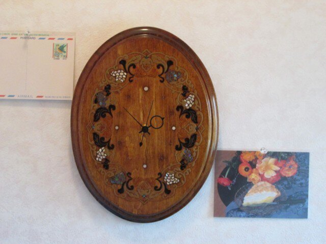 蒔絵壁掛け時計盤 葡萄 | iichi 日々の暮らしを心地よくする