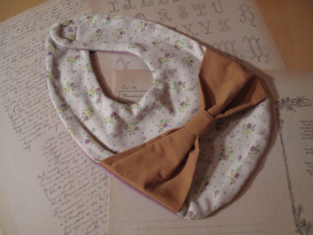 私のおめかしRibbon Bib no.03の画像1枚目